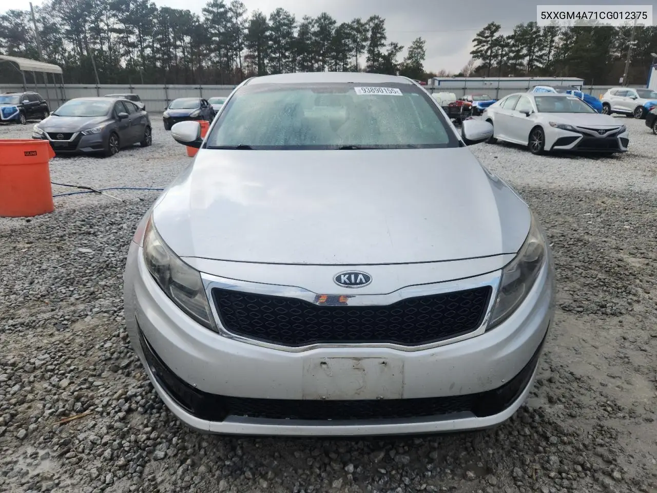 5XXGM4A71CG012375 2012 Kia Optima Lx