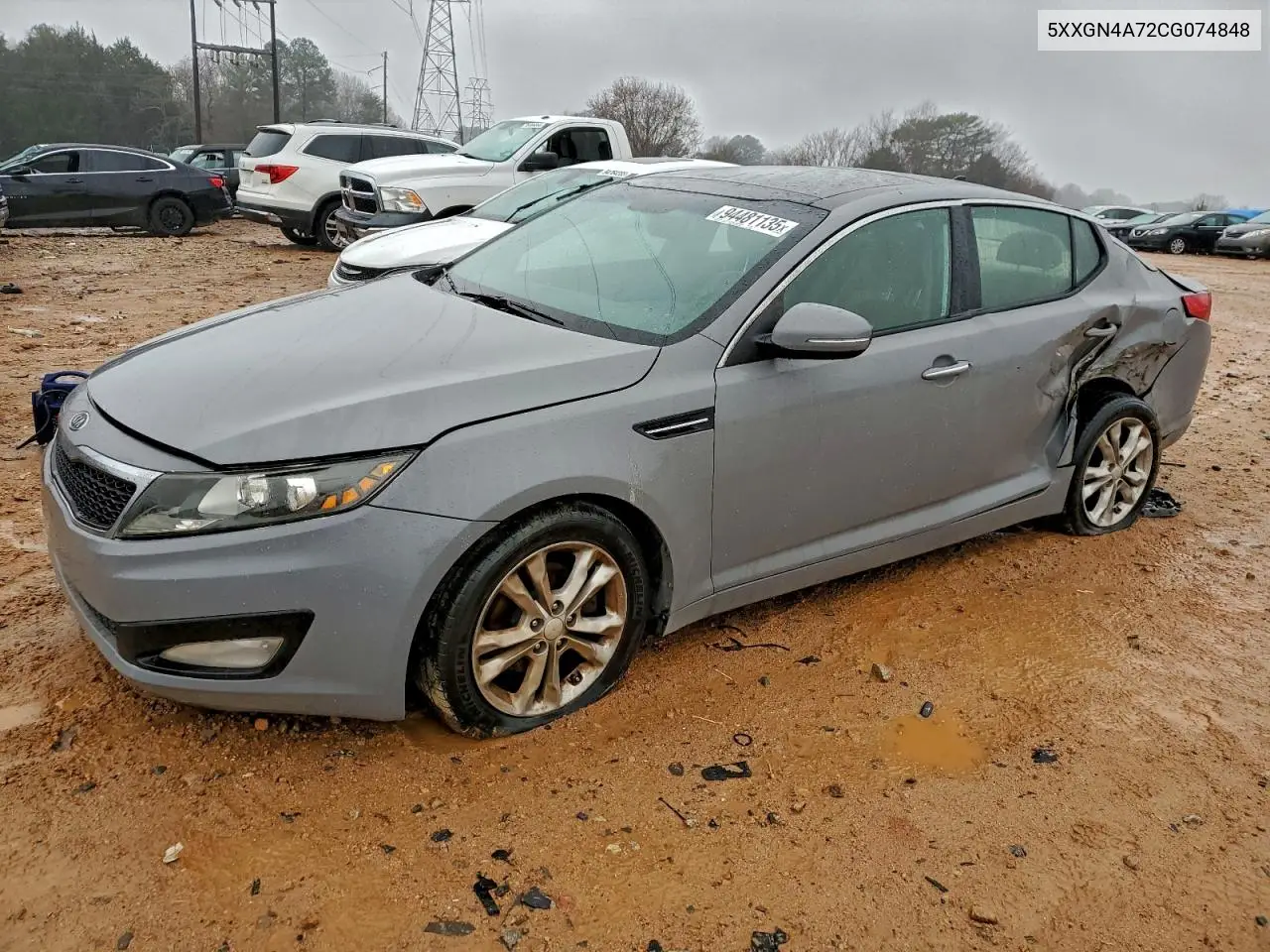 5XXGN4A72CG074848 2012 Kia Optima Ex