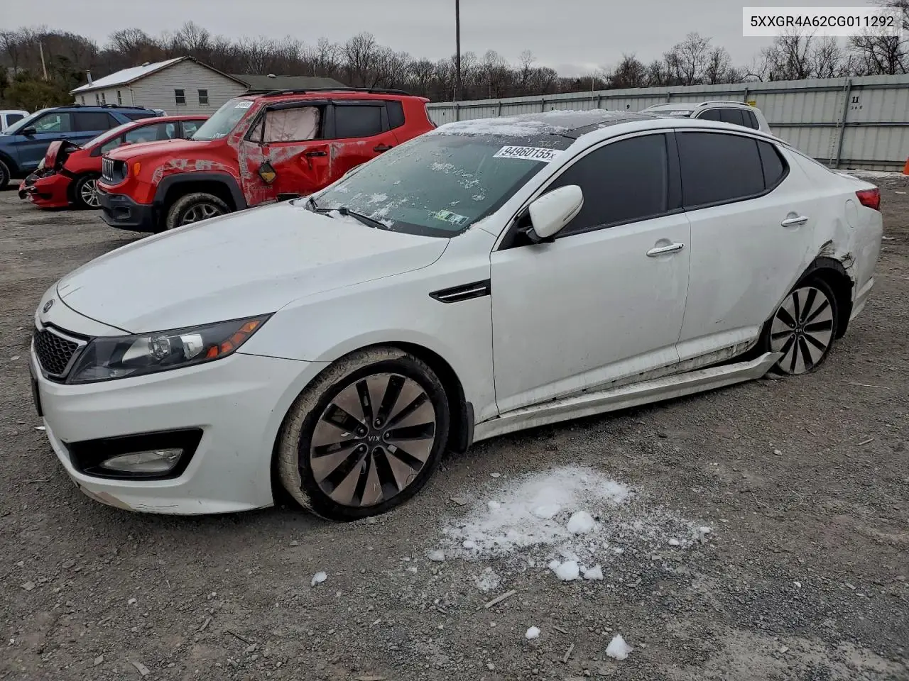 5XXGR4A62CG011292 2012 Kia Optima Sx