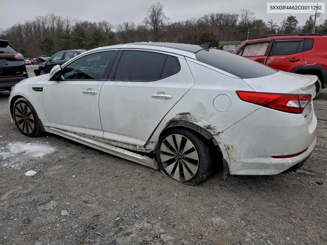 5XXGR4A62CG011292 2012 Kia Optima Sx