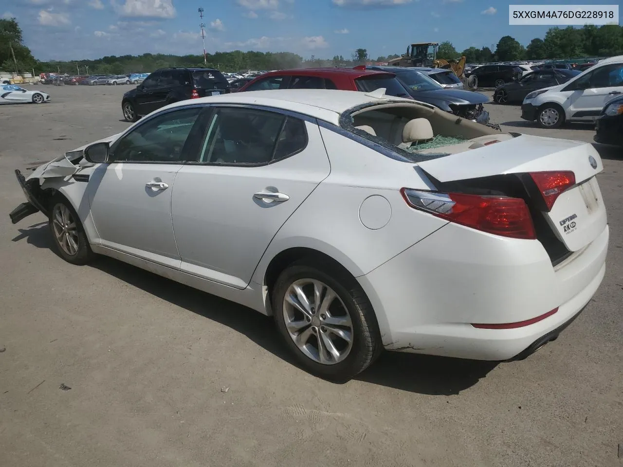 2013 Kia Optima Lx VIN: 5XXGM4A76DG228918 Lot: 55839734