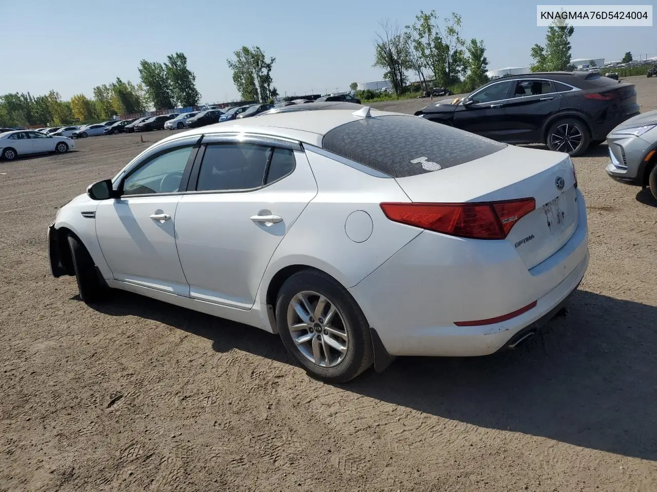 KNAGM4A76D5424004 2013 Kia Optima Lx
