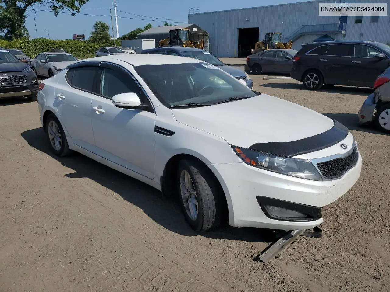 KNAGM4A76D5424004 2013 Kia Optima Lx