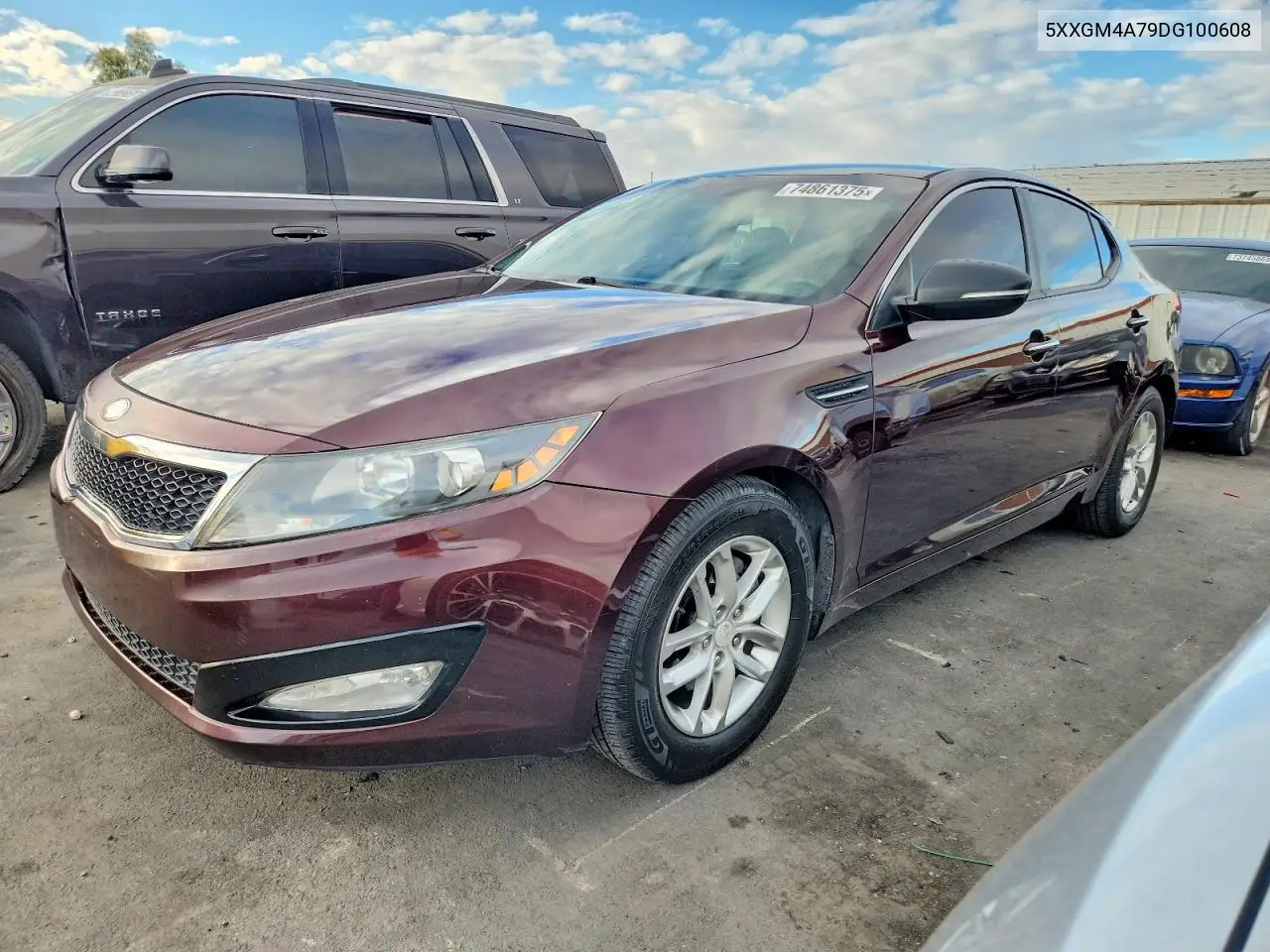 5XXGM4A79DG100608 2013 Kia Optima Lx
