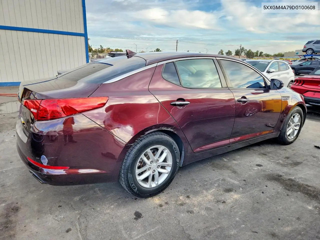5XXGM4A79DG100608 2013 Kia Optima Lx