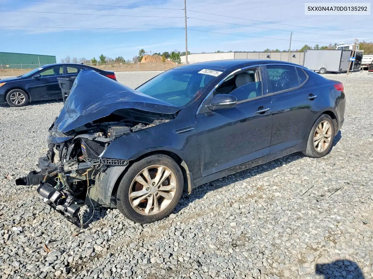5XXGN4A70DG135292 2013 Kia Optima Ex