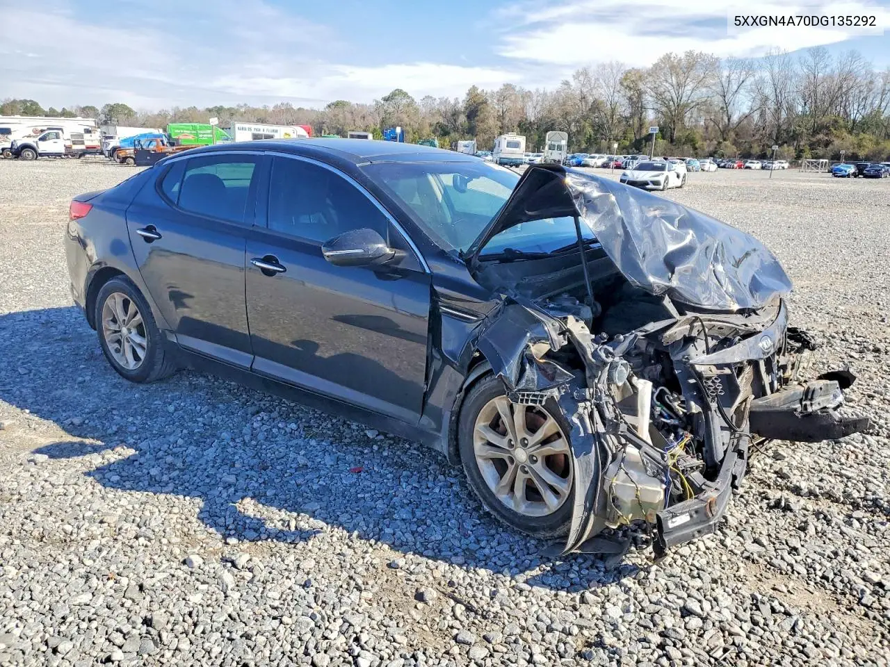 5XXGN4A70DG135292 2013 Kia Optima Ex