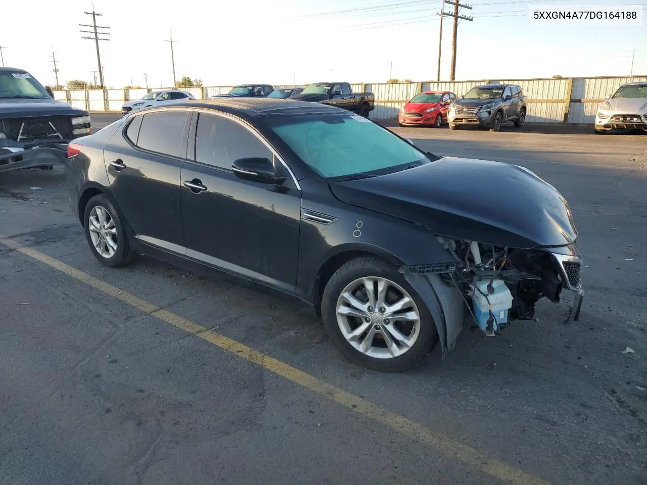 5XXGN4A77DG164188 2013 Kia Optima Ex