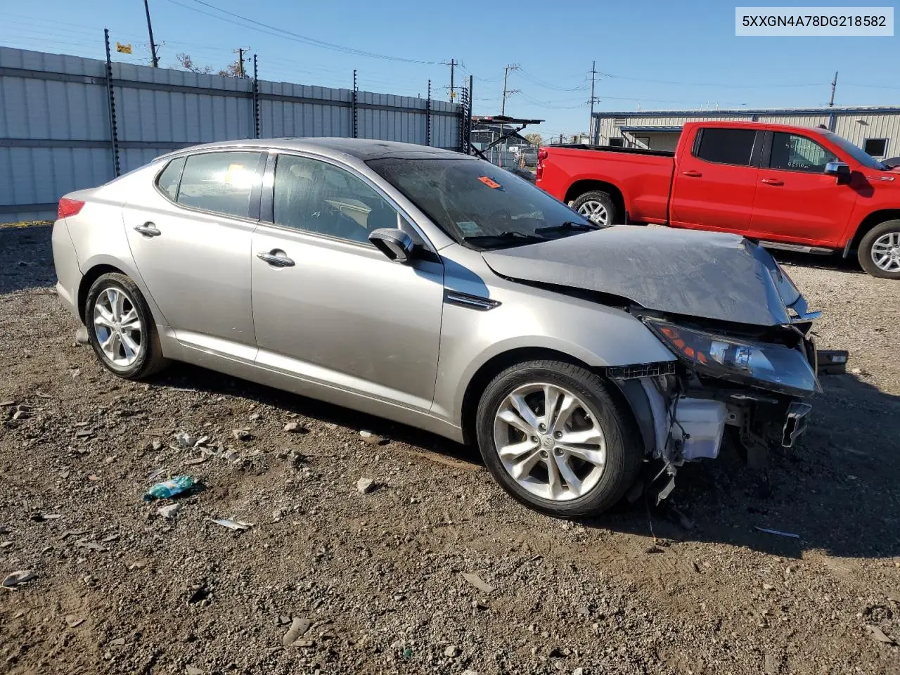 5XXGN4A78DG218582 2013 Kia Optima Ex