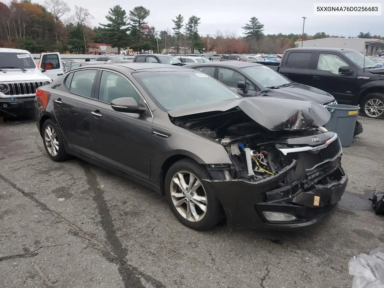 5XXGN4A76DG256683 2013 Kia Optima Ex