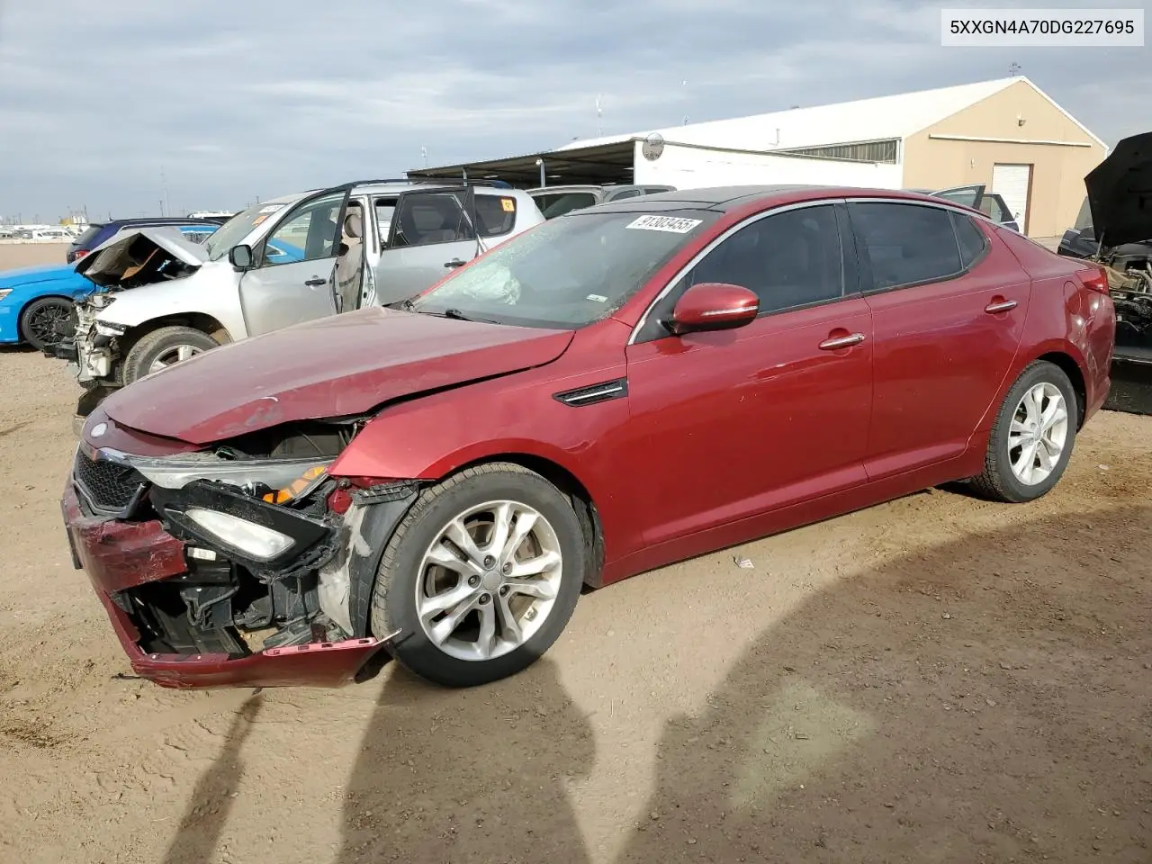 5XXGN4A70DG227695 2013 Kia Optima Ex