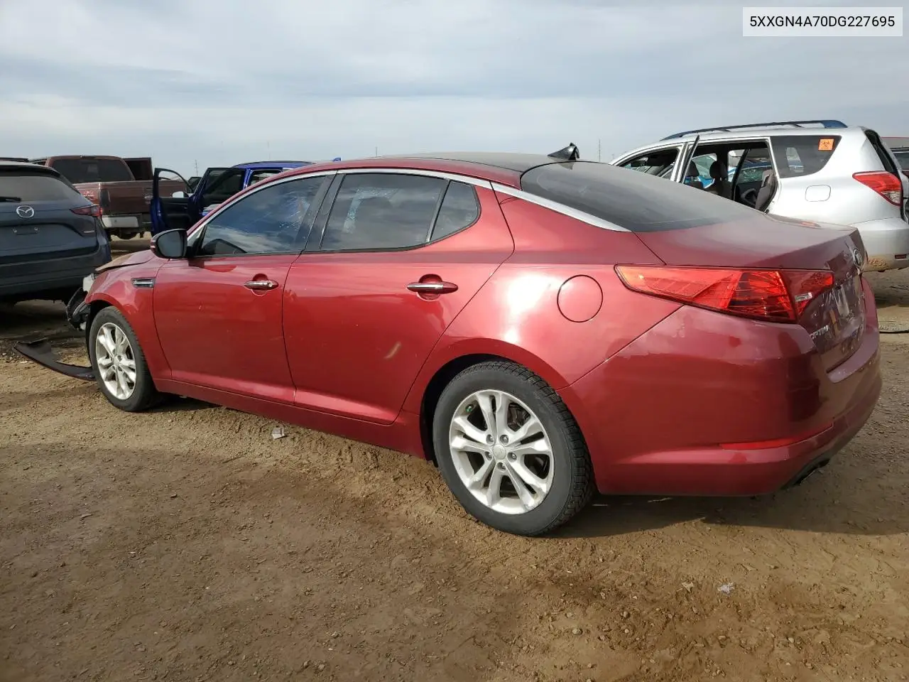 5XXGN4A70DG227695 2013 Kia Optima Ex