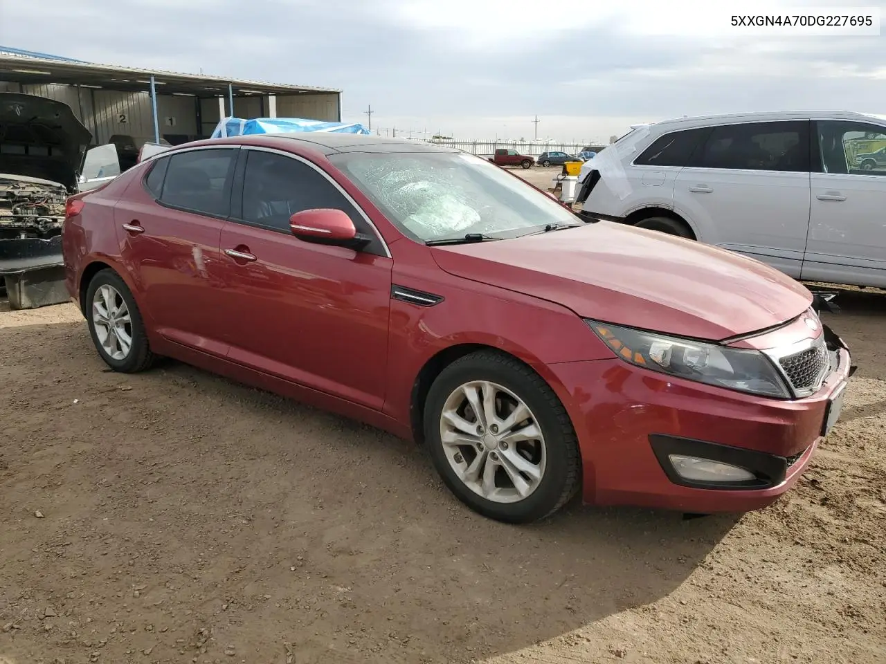 5XXGN4A70DG227695 2013 Kia Optima Ex