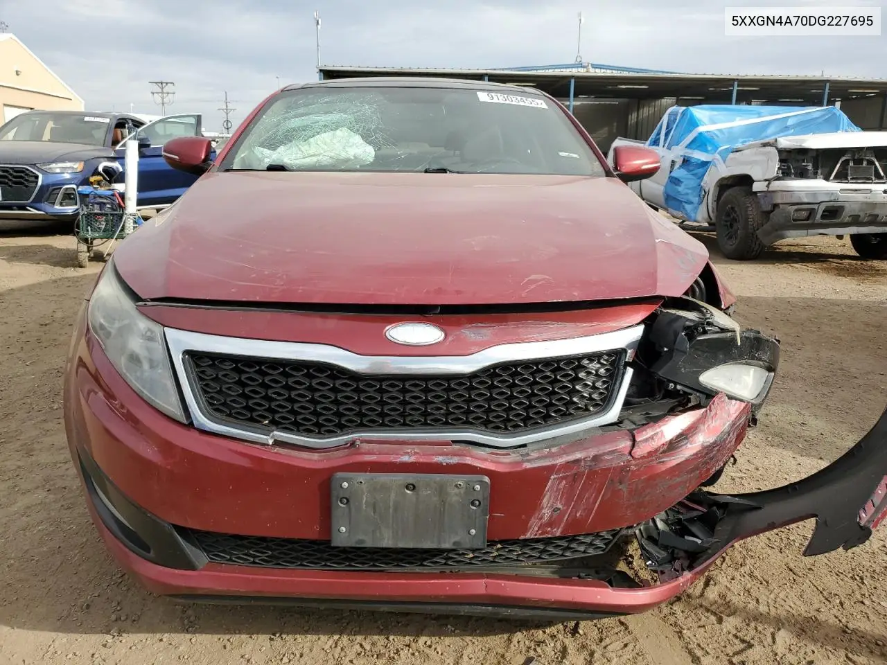 5XXGN4A70DG227695 2013 Kia Optima Ex