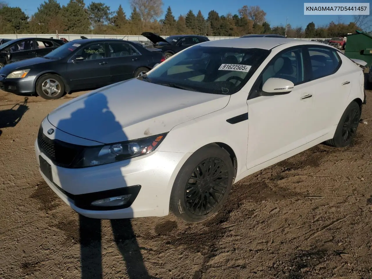 KNAGM4A77D5441457 2013 Kia Optima Lx
