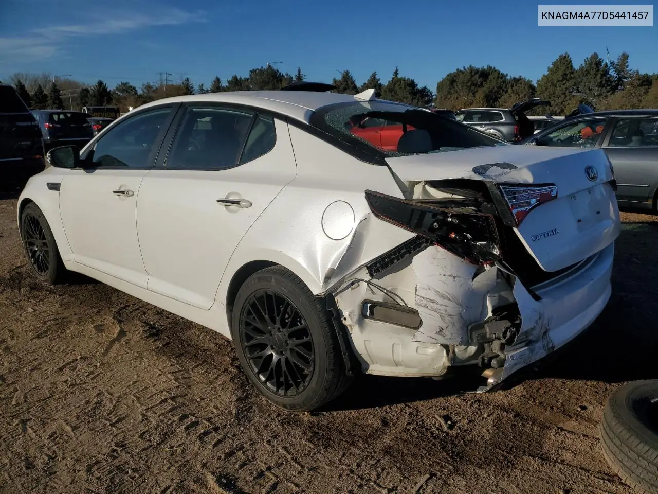 KNAGM4A77D5441457 2013 Kia Optima Lx