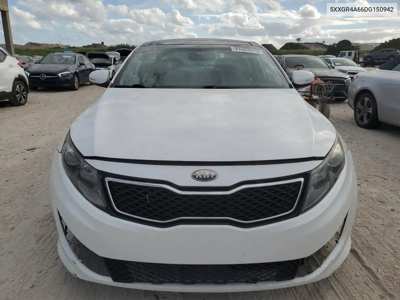 5XXGR4A66DG150942 2013 Kia Optima Sx