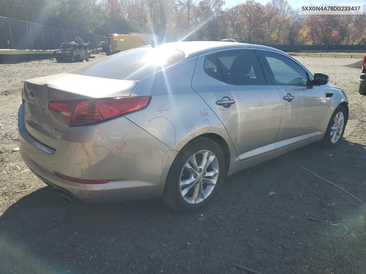 5XXGN4A78DG233437 2013 Kia Optima Ex