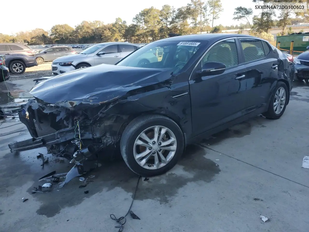 5XXGN4A73DG100603 2013 Kia Optima Ex