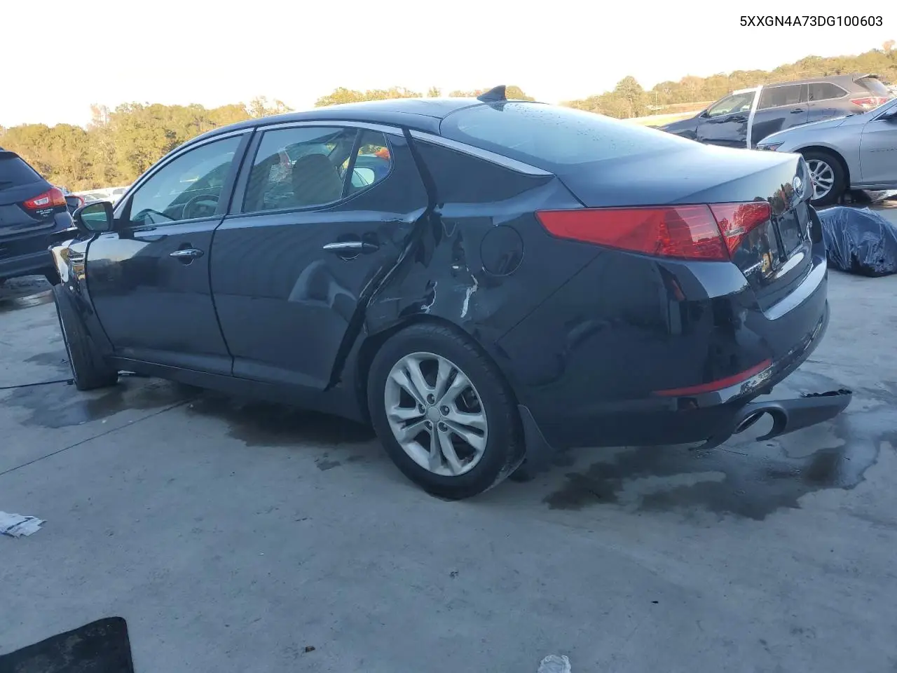 5XXGN4A73DG100603 2013 Kia Optima Ex
