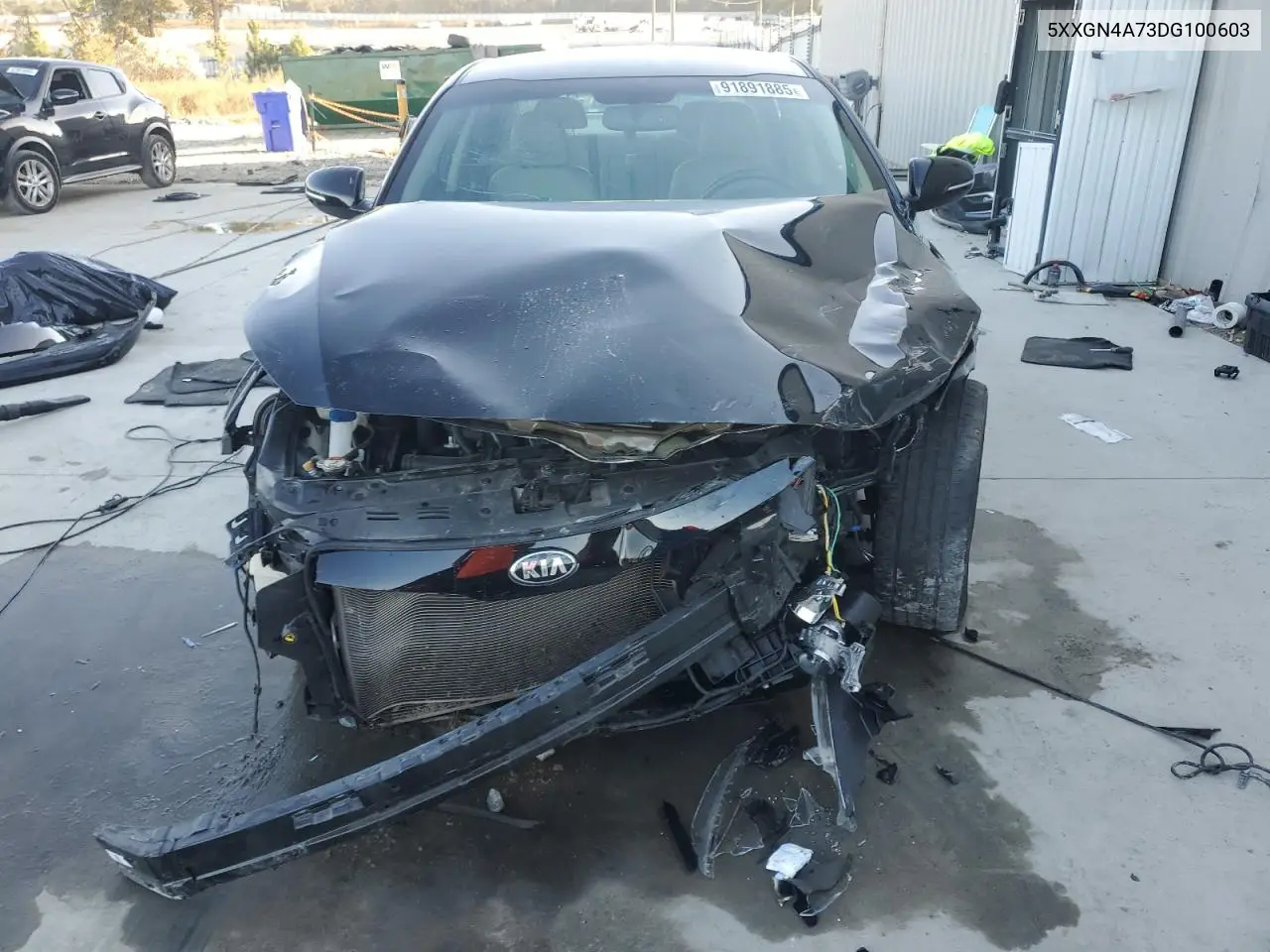 5XXGN4A73DG100603 2013 Kia Optima Ex