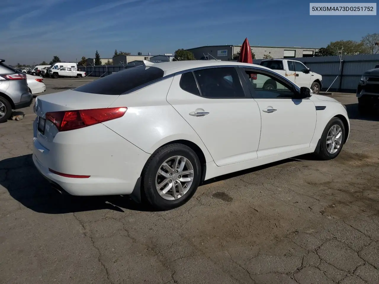 5XXGM4A73DG251752 2013 Kia Optima Lx
