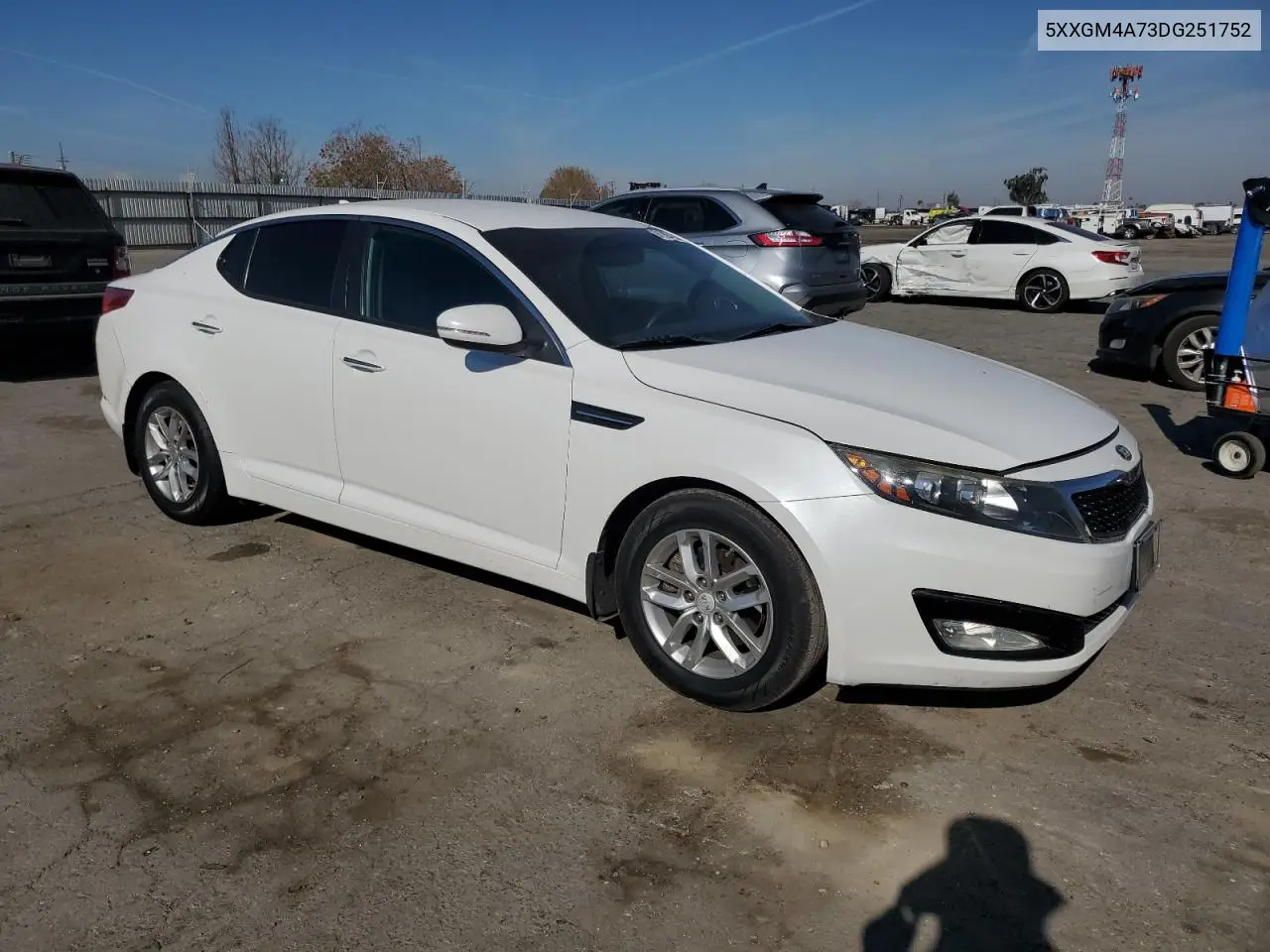 5XXGM4A73DG251752 2013 Kia Optima Lx
