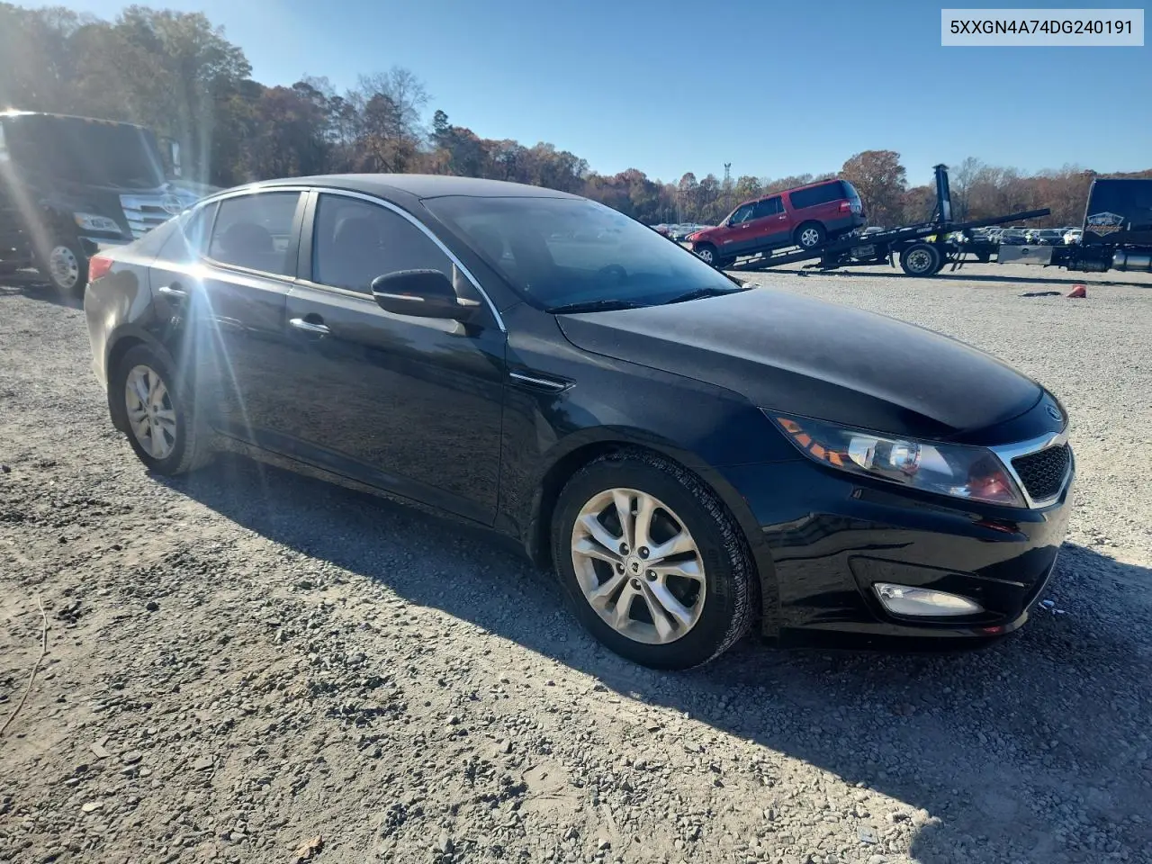 5XXGN4A74DG240191 2013 Kia Optima Ex