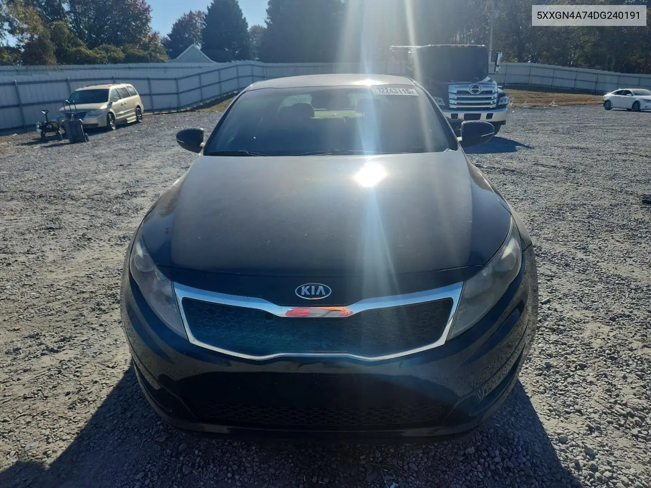 5XXGN4A74DG240191 2013 Kia Optima Ex