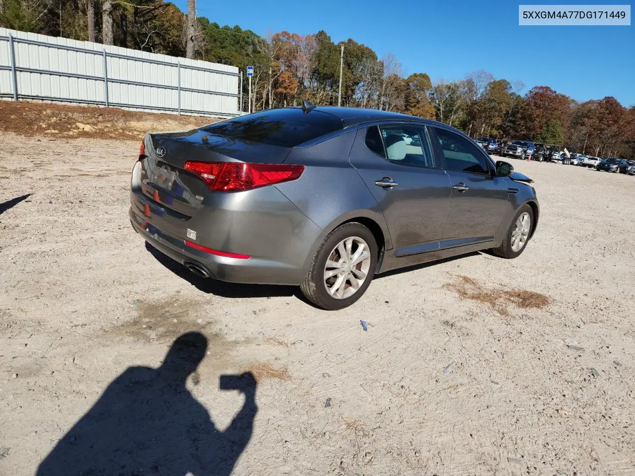 5XXGM4A77DG171449 2013 Kia Optima Lx
