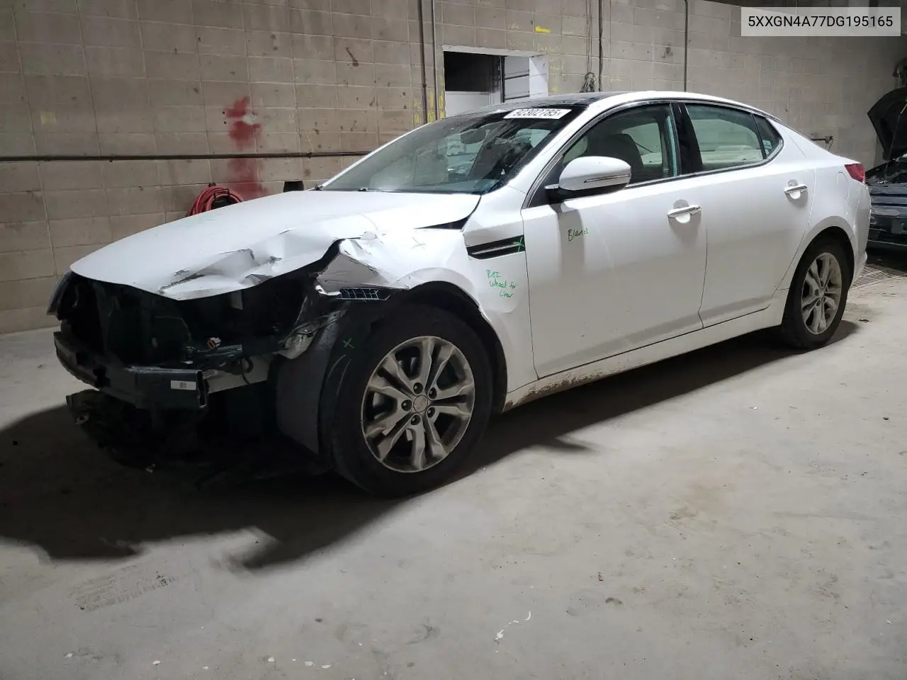 5XXGN4A77DG195165 2013 Kia Optima Ex