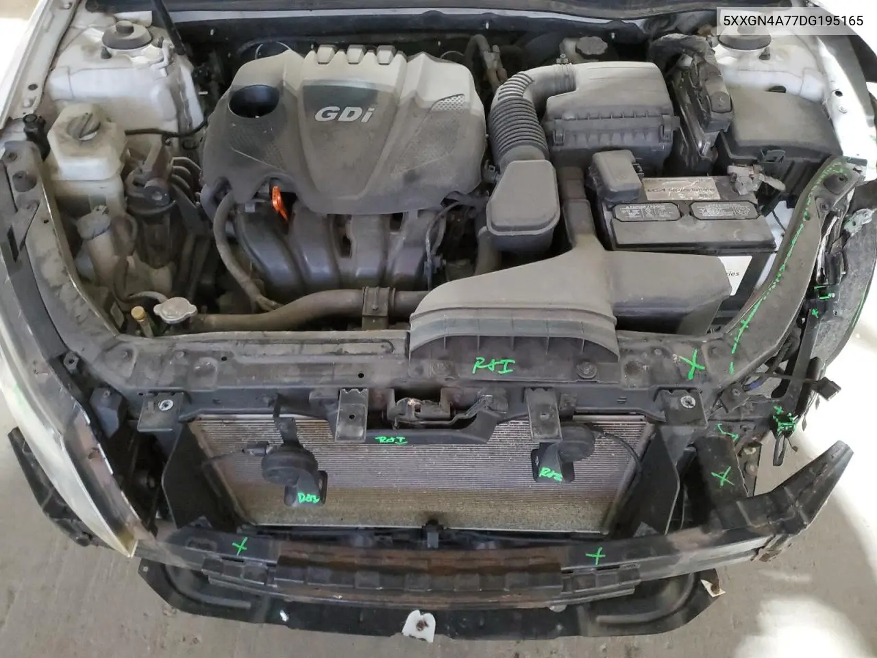 5XXGN4A77DG195165 2013 Kia Optima Ex