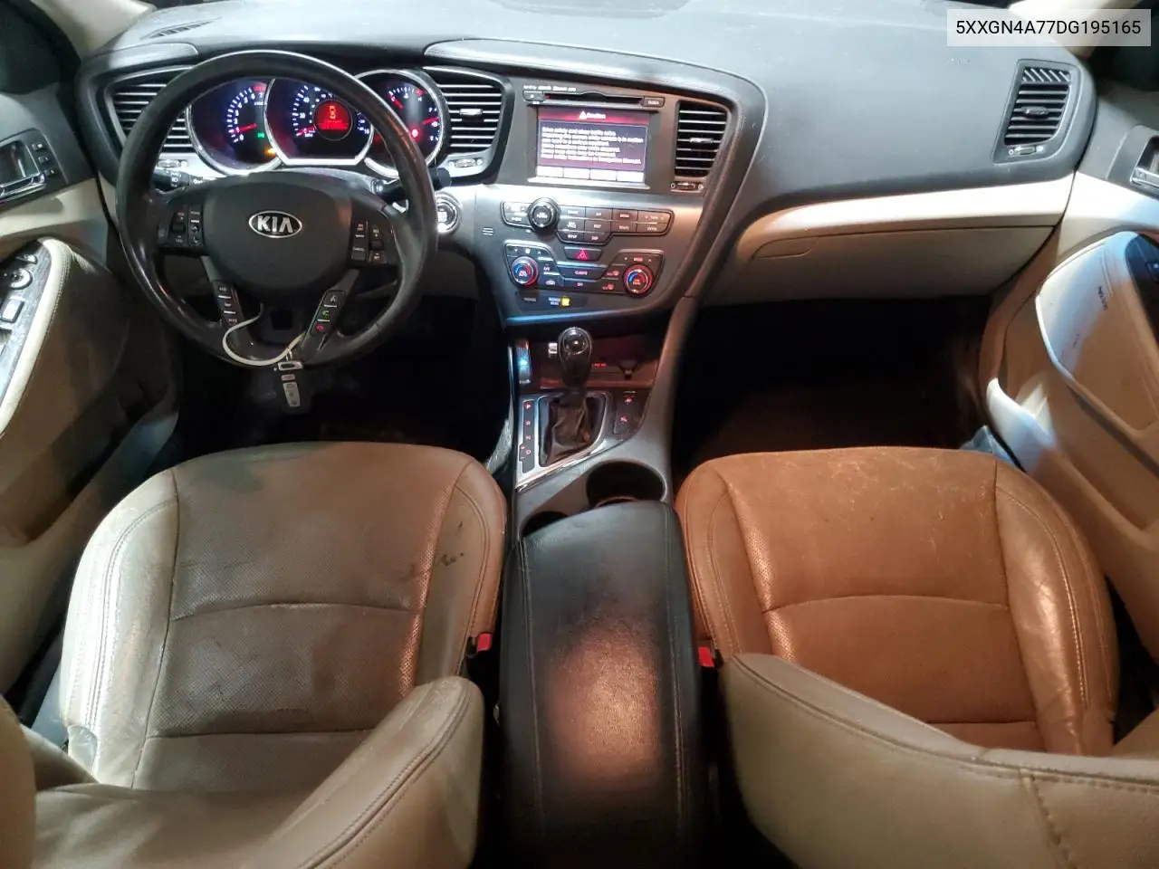 5XXGN4A77DG195165 2013 Kia Optima Ex
