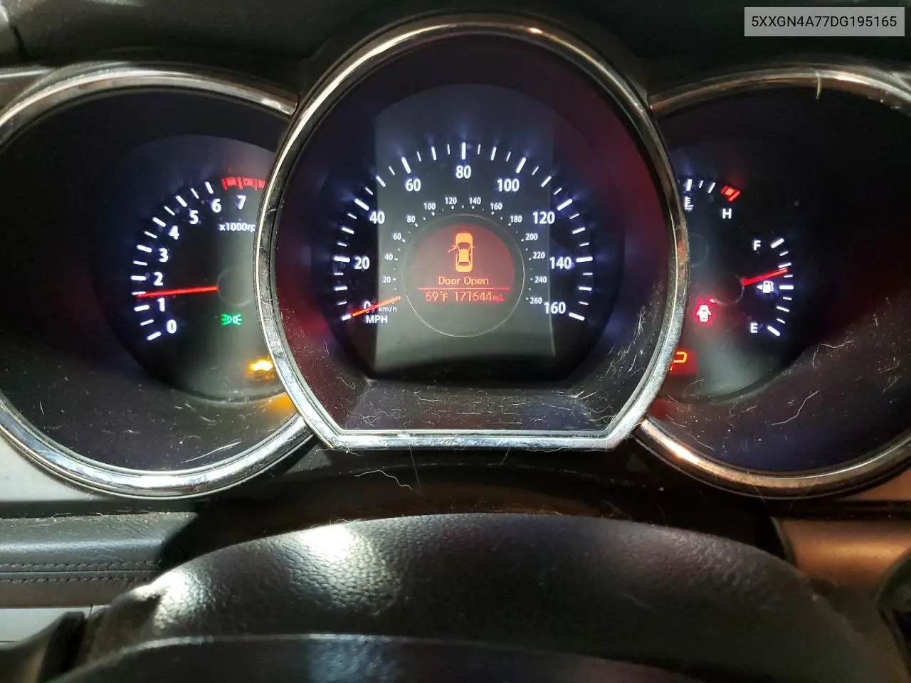 5XXGN4A77DG195165 2013 Kia Optima Ex