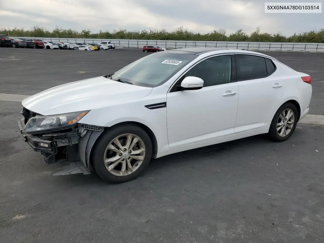 5XXGN4A78DG103514 2013 Kia Optima Ex