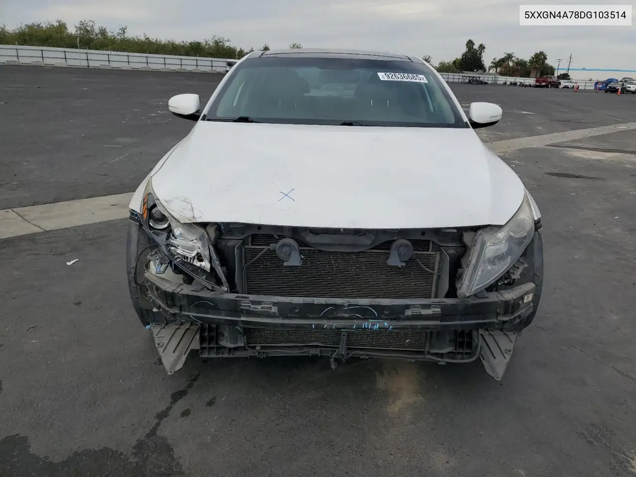 5XXGN4A78DG103514 2013 Kia Optima Ex