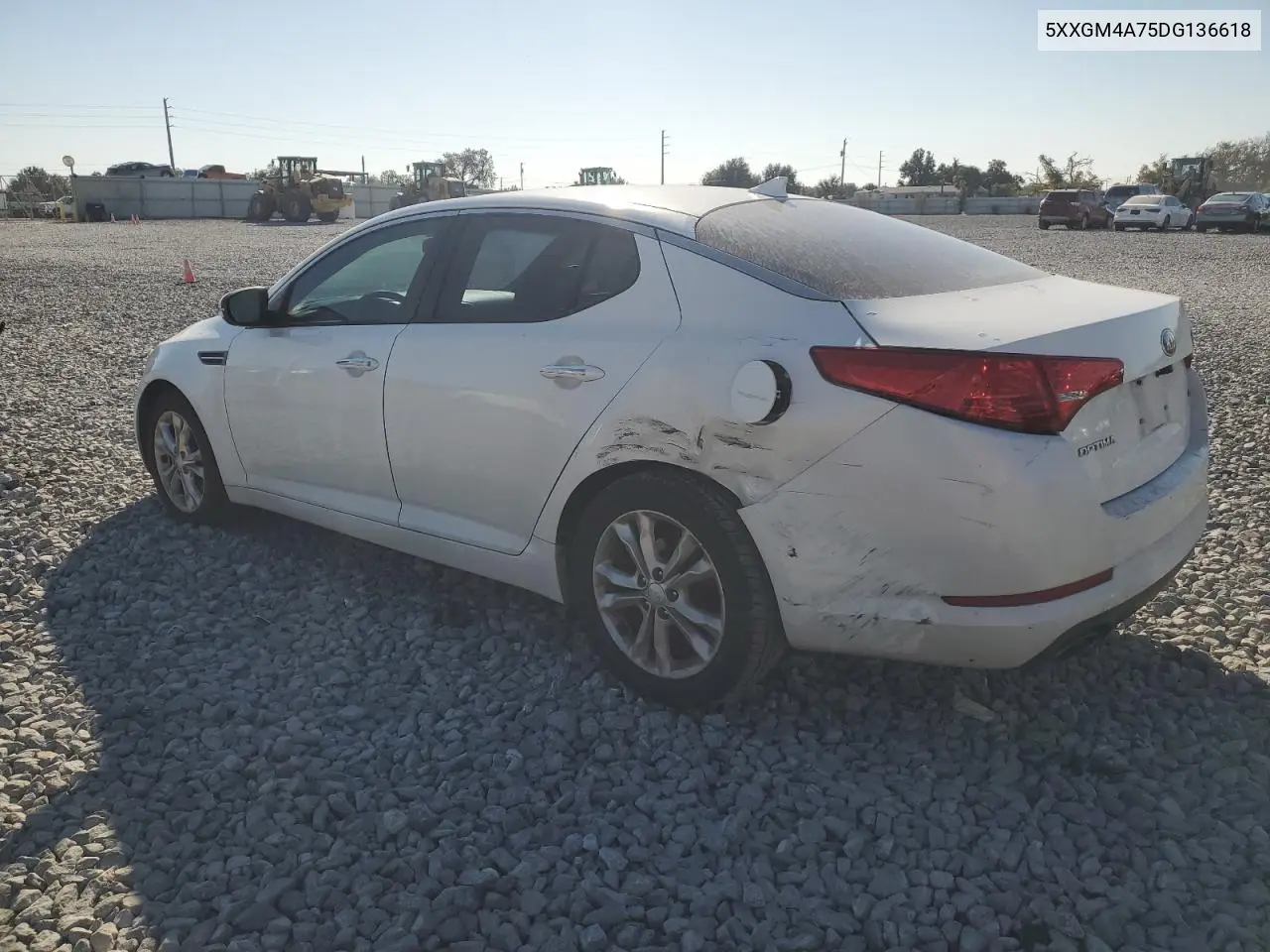 5XXGM4A75DG136618 2013 Kia Optima Lx