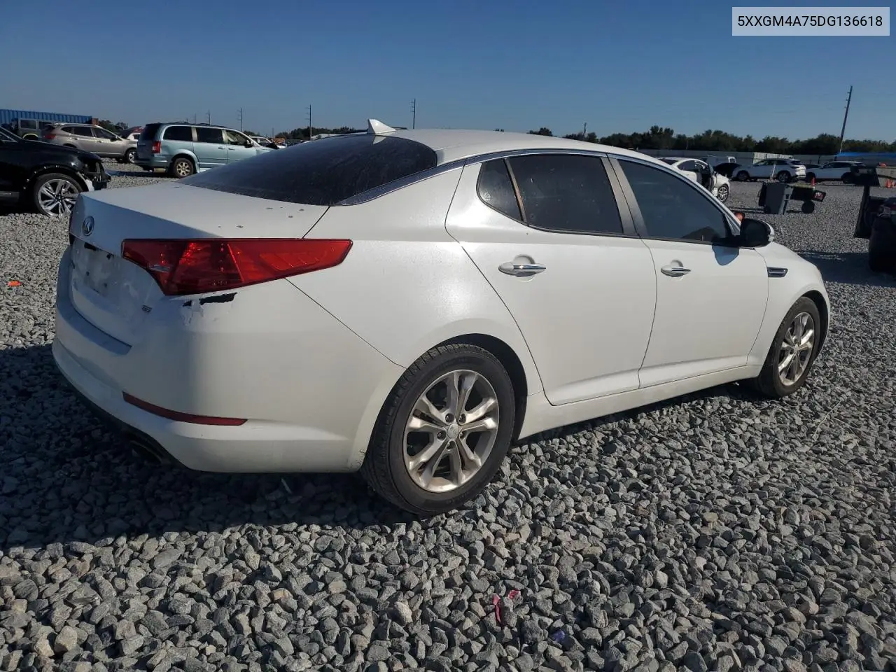 5XXGM4A75DG136618 2013 Kia Optima Lx