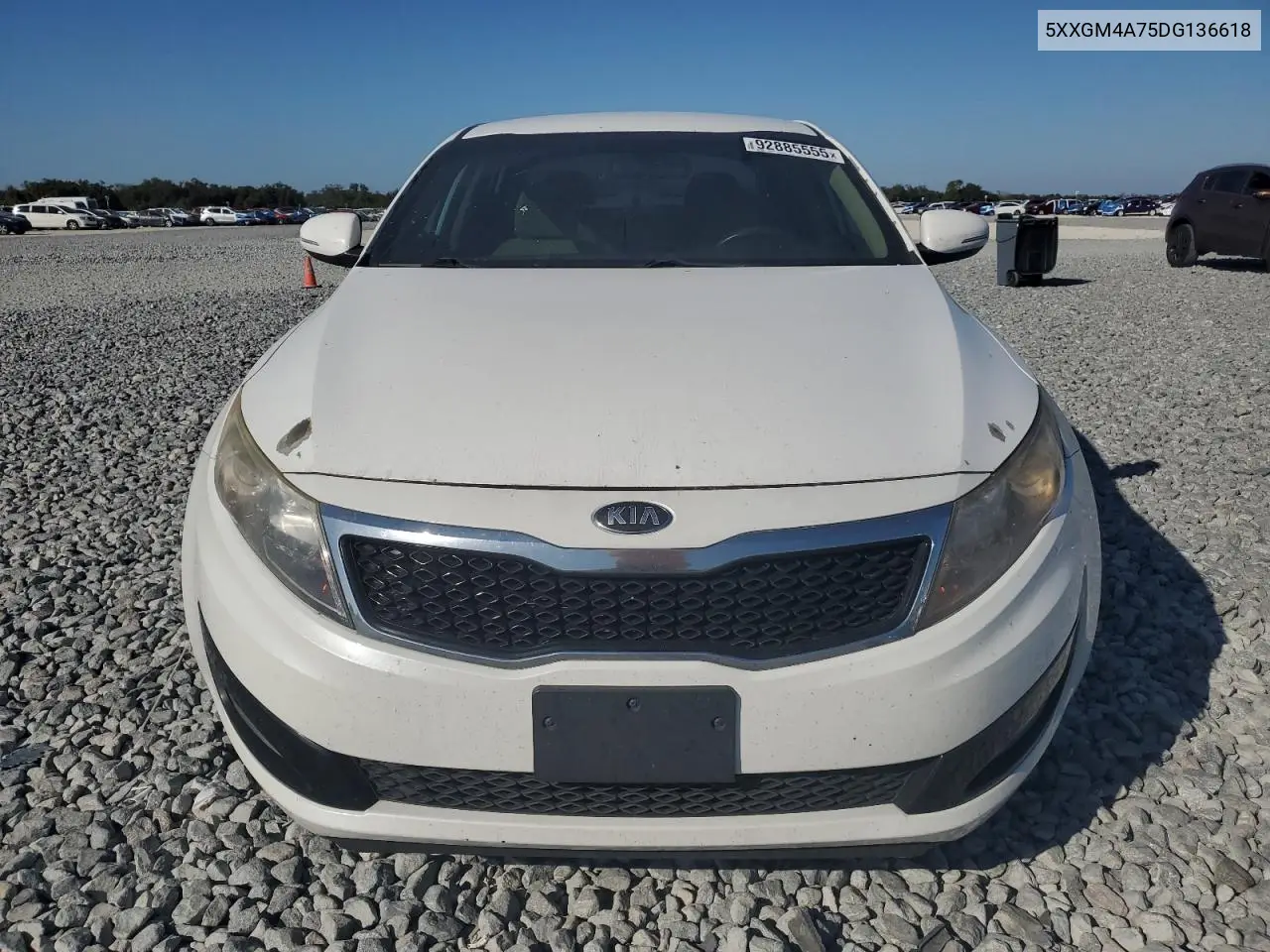 5XXGM4A75DG136618 2013 Kia Optima Lx