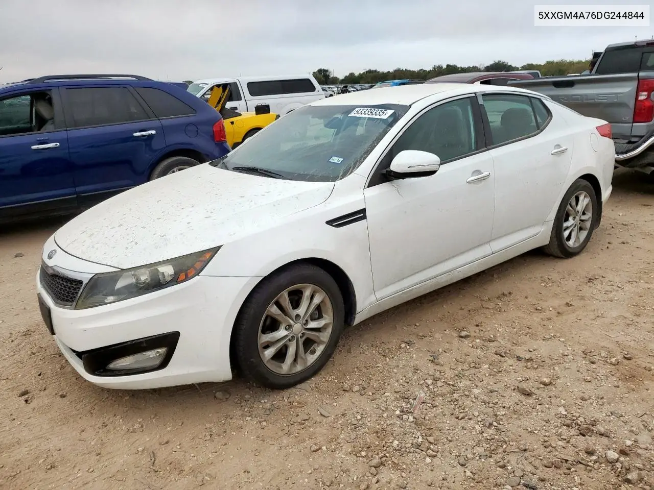 5XXGM4A76DG244844 2013 Kia Optima Lx