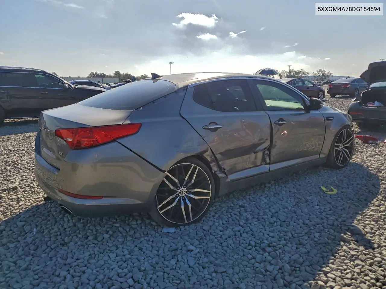 5XXGM4A78DG154594 2013 Kia Optima Lx