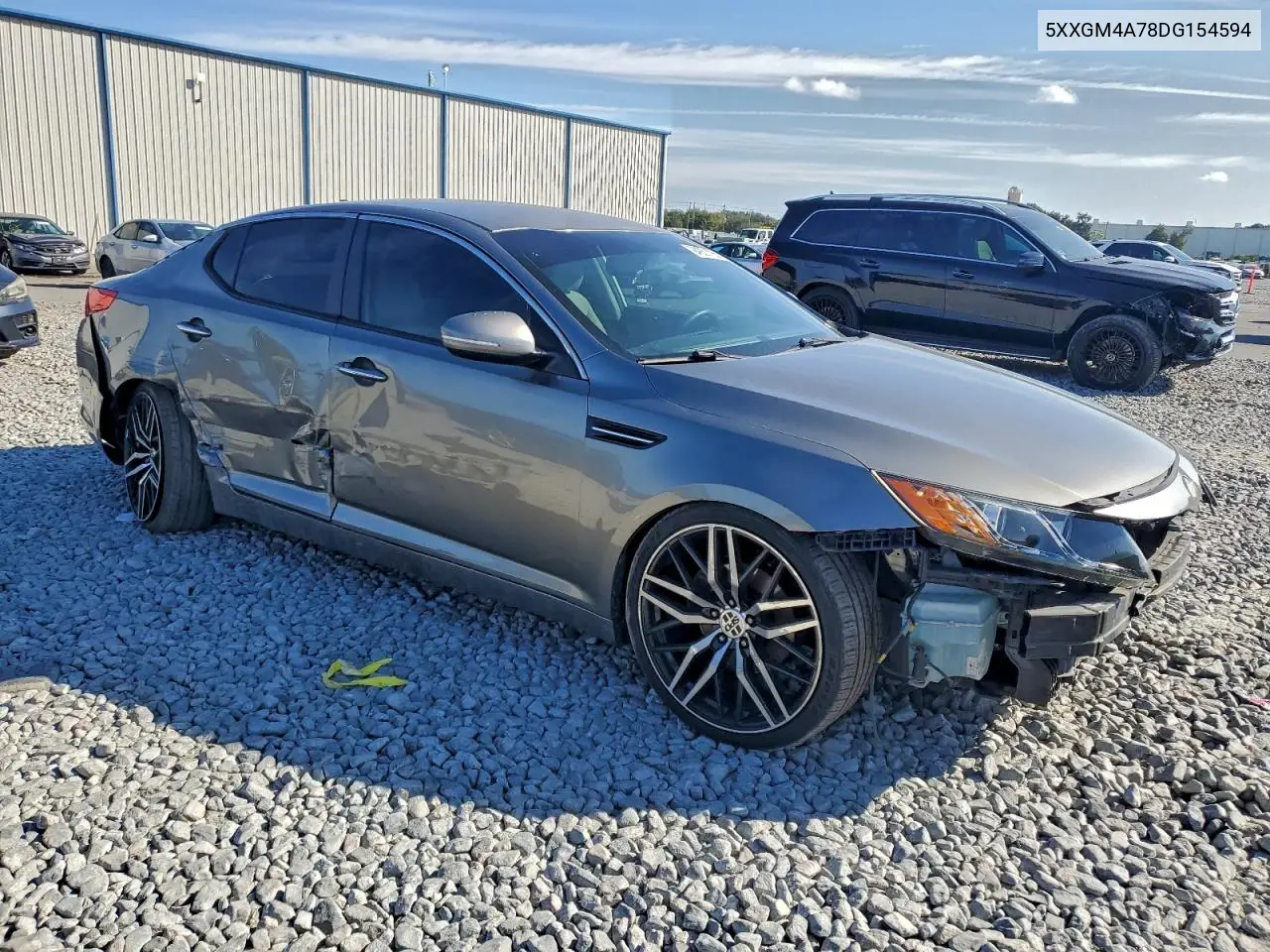 5XXGM4A78DG154594 2013 Kia Optima Lx