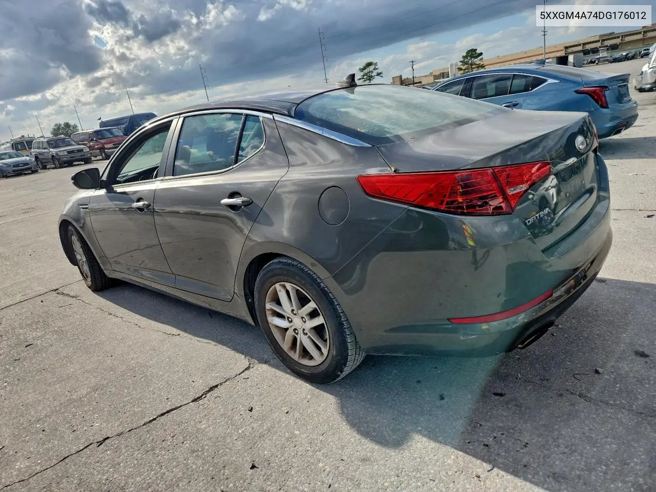 5XXGM4A74DG176012 2013 Kia Optima Lx