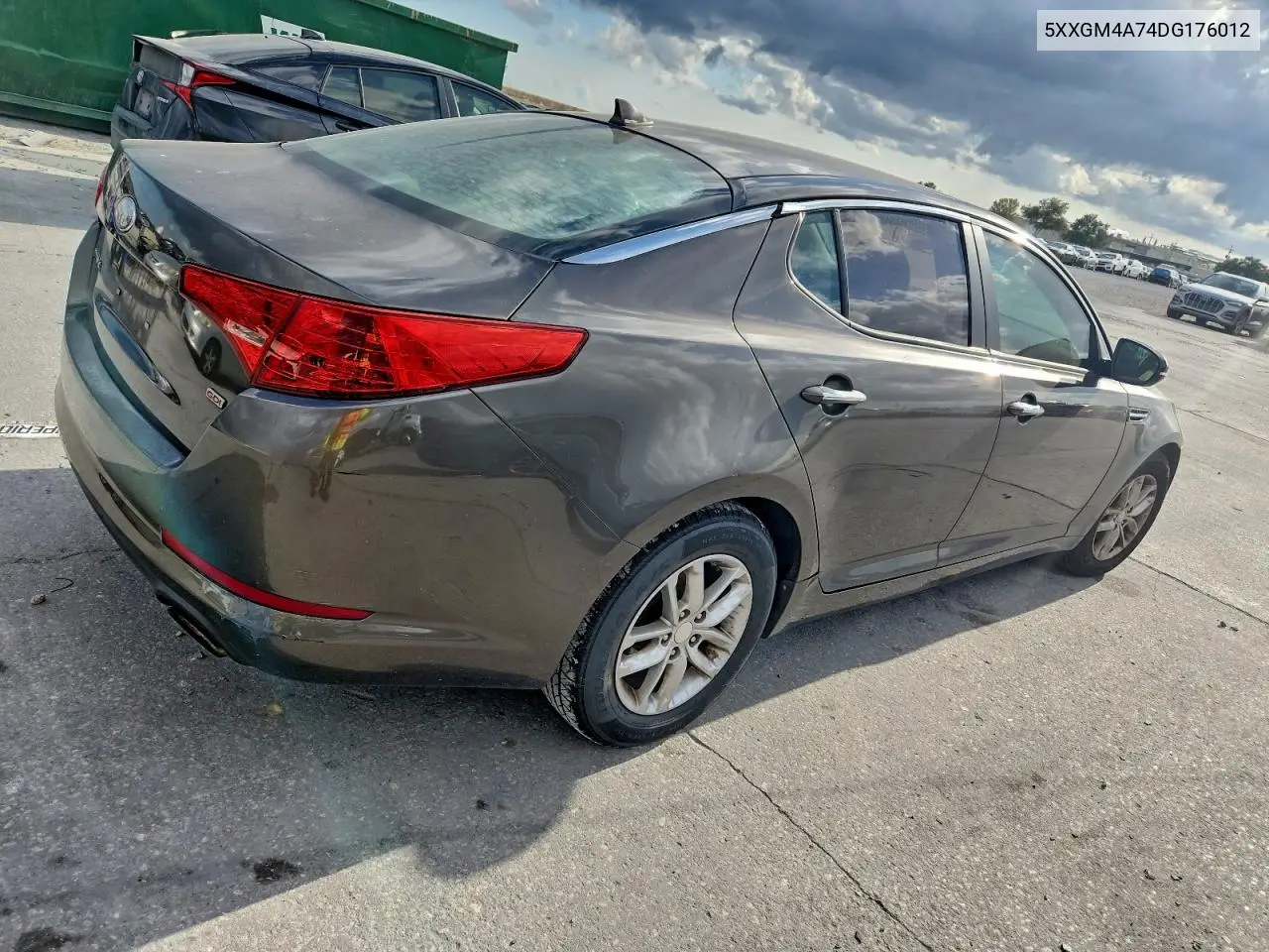 5XXGM4A74DG176012 2013 Kia Optima Lx