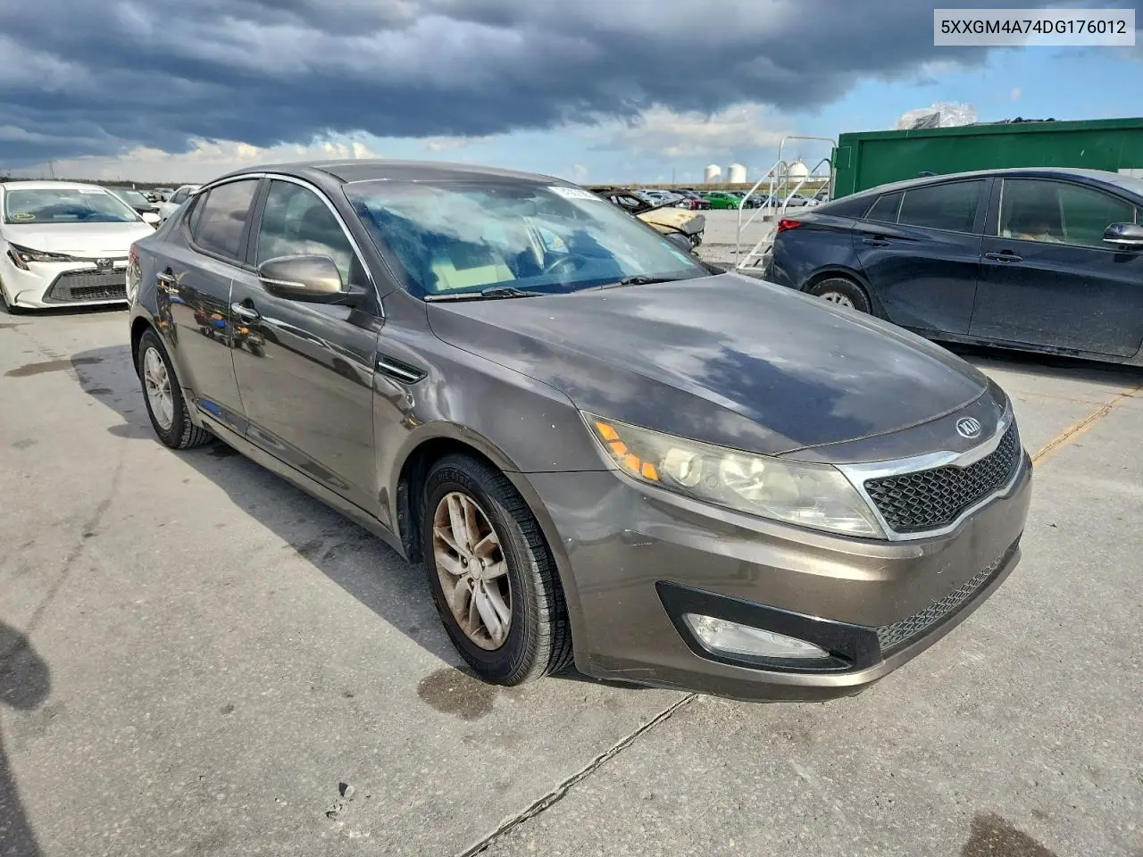 5XXGM4A74DG176012 2013 Kia Optima Lx