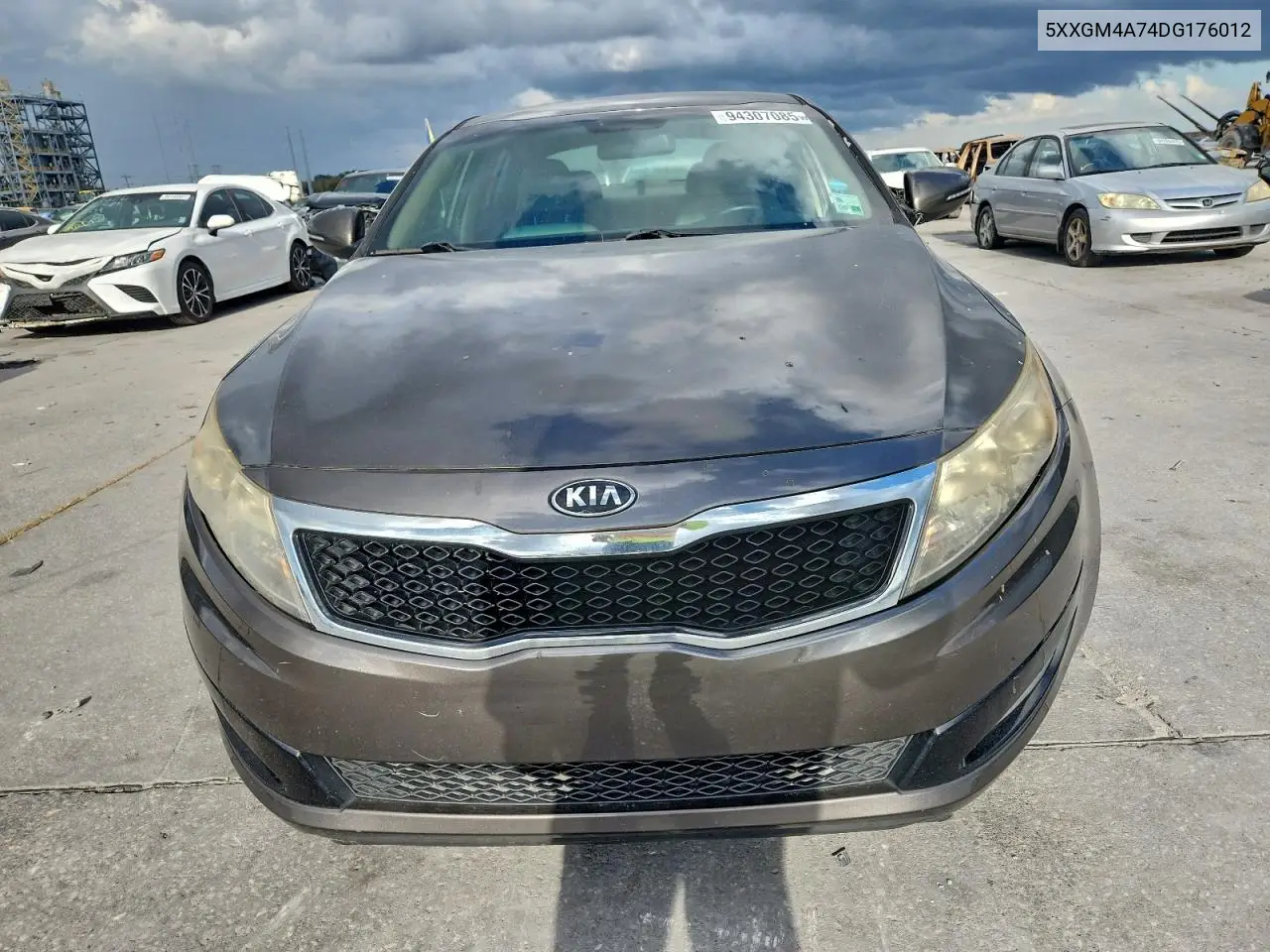5XXGM4A74DG176012 2013 Kia Optima Lx