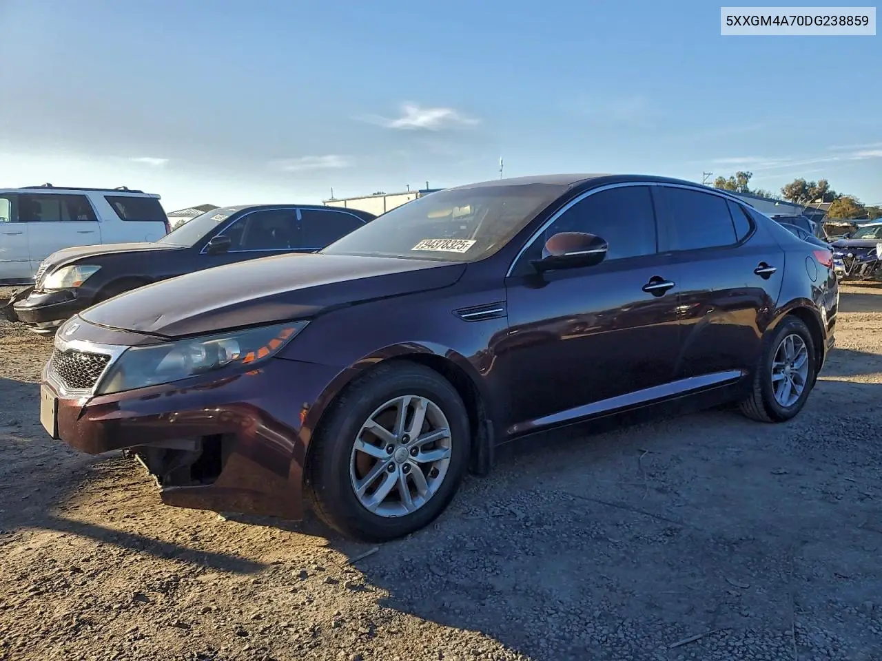 5XXGM4A70DG238859 2013 Kia Optima Lx