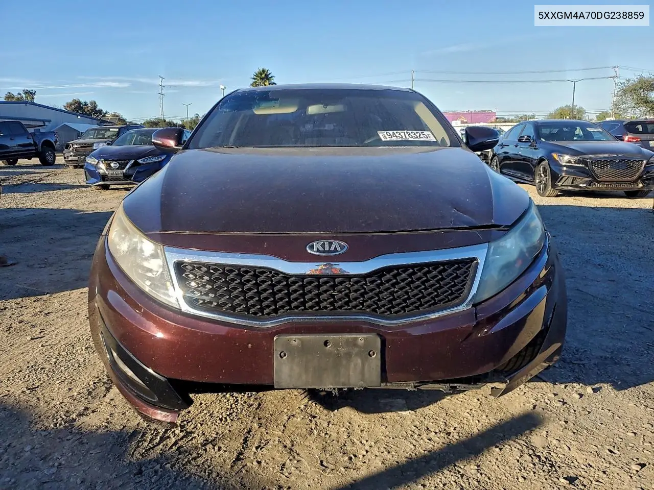 5XXGM4A70DG238859 2013 Kia Optima Lx