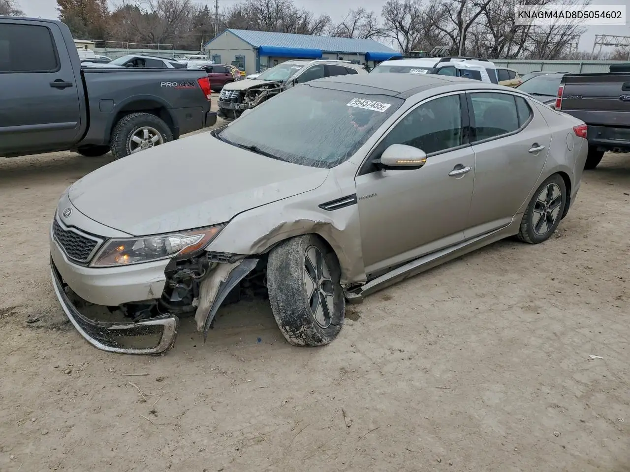 KNAGM4AD8D5054602 2013 Kia Optima Hybrid