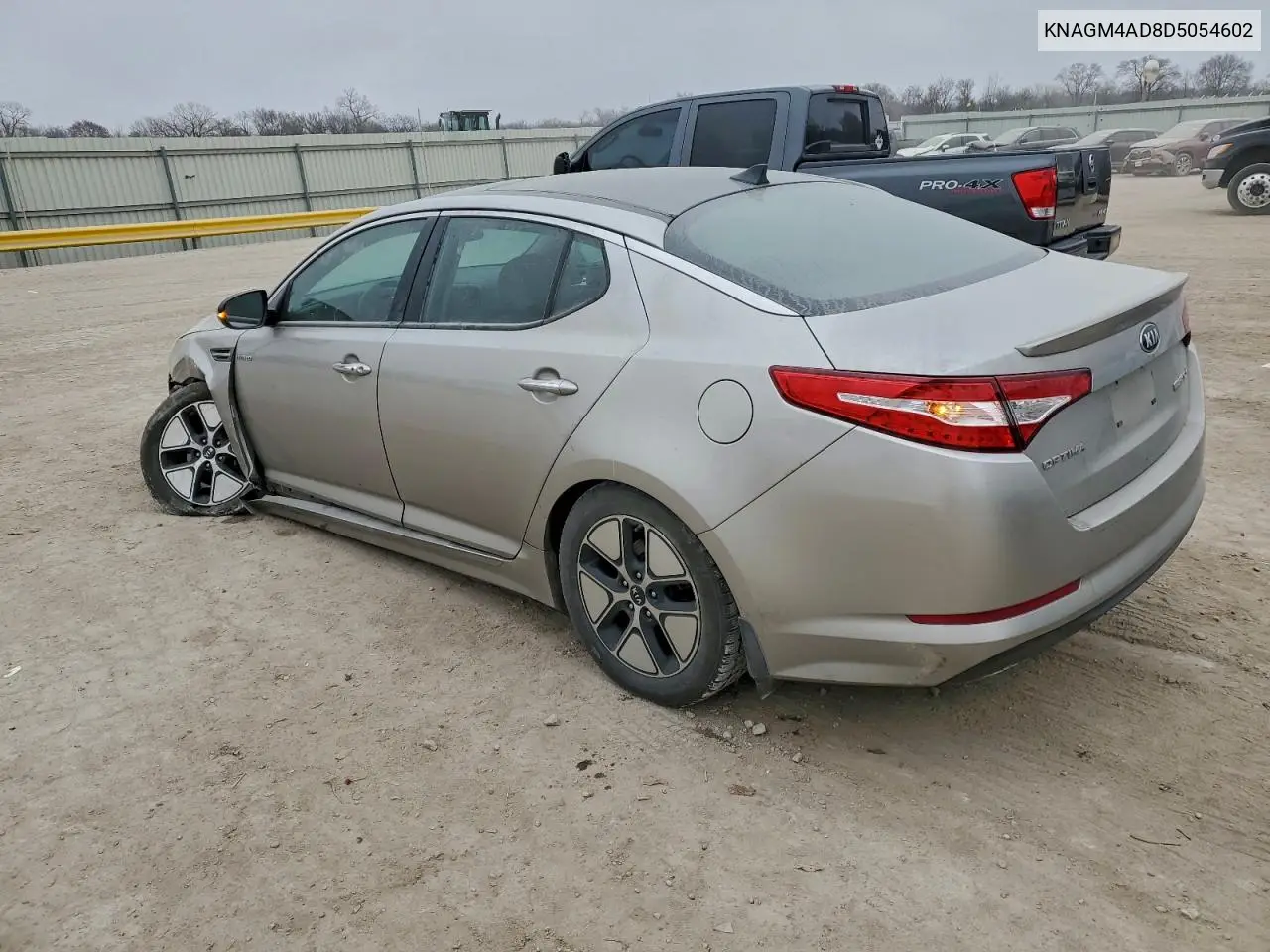 KNAGM4AD8D5054602 2013 Kia Optima Hybrid